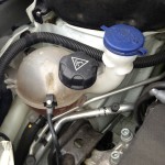 Windscreen washer & Engine coolant.